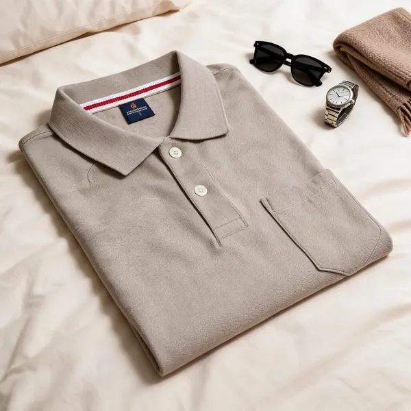 Grey_Cotton_Regular_Fit_Polo_T-Shirt_For_Men