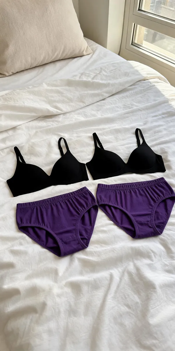 Black_And_Purple_Cotton_Two-Piece_Lingerie_Set_For_Women_-_Pack_of_2