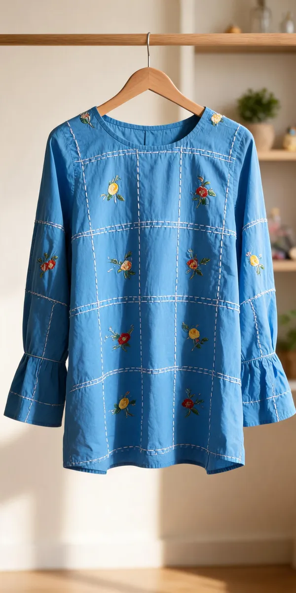 Flagged:_Dc211_-_Existing_Name_Indicates_'Blue_Denim_Embroidered_Frock_For_Girls'_But_Product_Type_Is_'Short_Kurti'_And_Ideal_For_Is_'Women';_Conflicting_Data_Requires_Human_Review