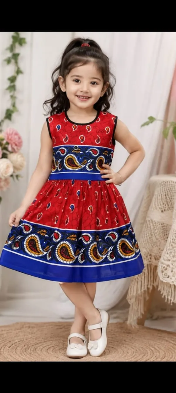 Red_Printed_Fit_And_Flare_Dress_for_Girls