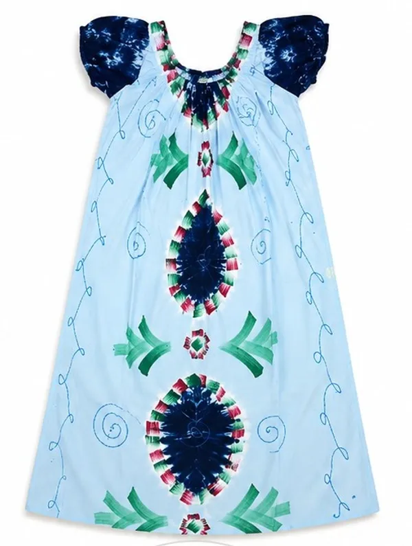 Light_Blue_Cotton_Printed_Relaxed_Fit_Nightdress_For_Women