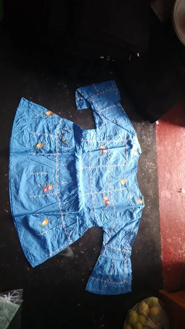 Blue_Denim_Embroidered_Frock_for_Girls