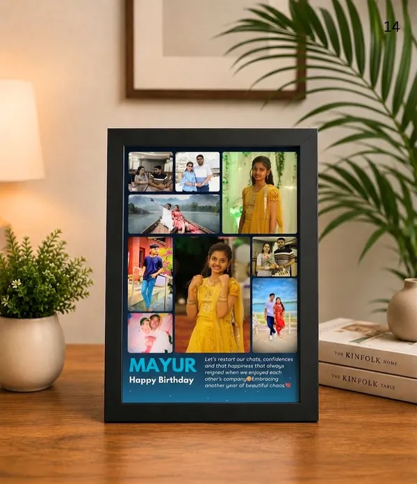 Black_Polished_Personalised_Birthday_Collage_Photo_Frame