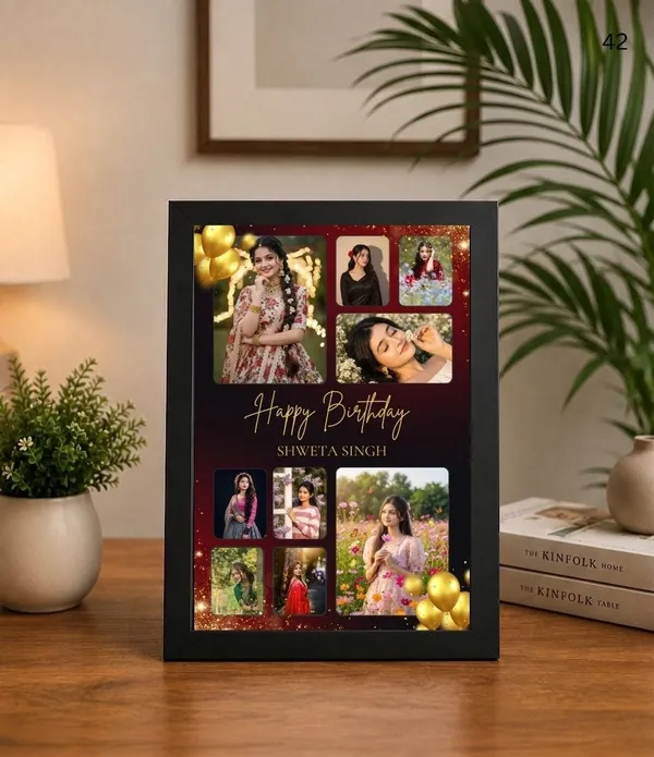 Black_Birthday_Balloon_Sparkle_Collage_Tabletop_Photo_Frame