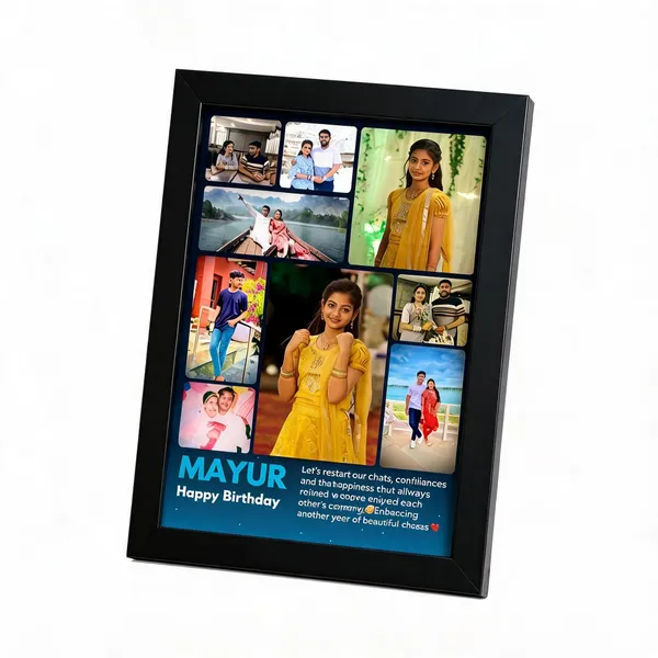Black_Polished_Personalised_Birthday_Collage_Photo_Frame