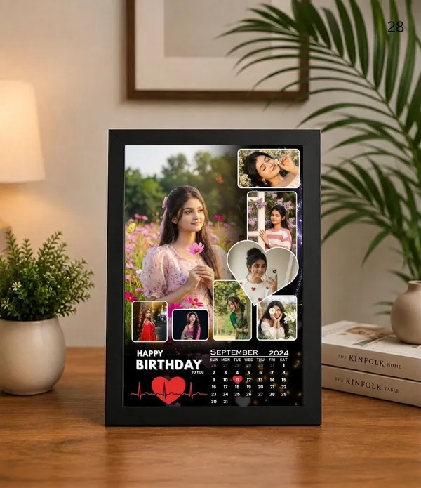 Glass_Wood_Black_Birthday_Collage_Calendar_Photo_Frame