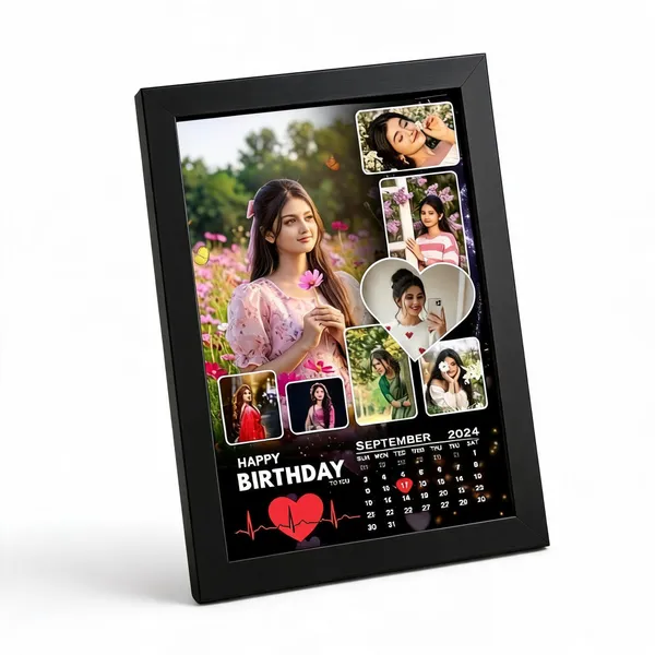 Glass_Wood_Black_Birthday_Collage_Calendar_Photo_Frame