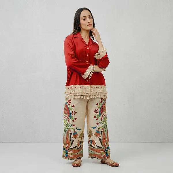 Red_Cotton_Top_For_Women