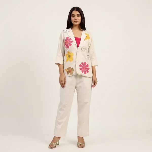 White_Premium_Cotton_Co-Ord_Set_For_Women