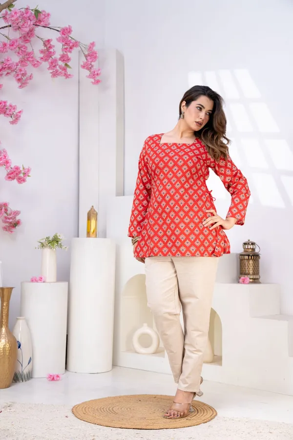 Premium_Cotton_Embroidered_Kurti_And_Pant_Set