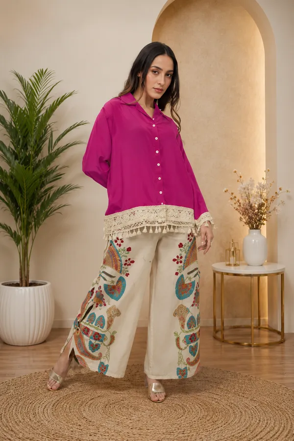 Pink_Cotton_Co-Ord_Set_For_Women