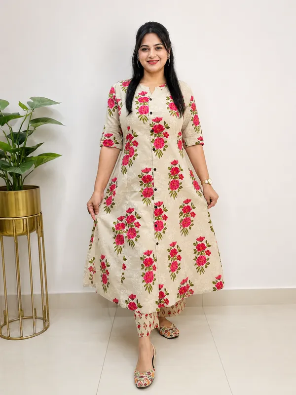 White_Cotton_Kurta_Set_For_Women
