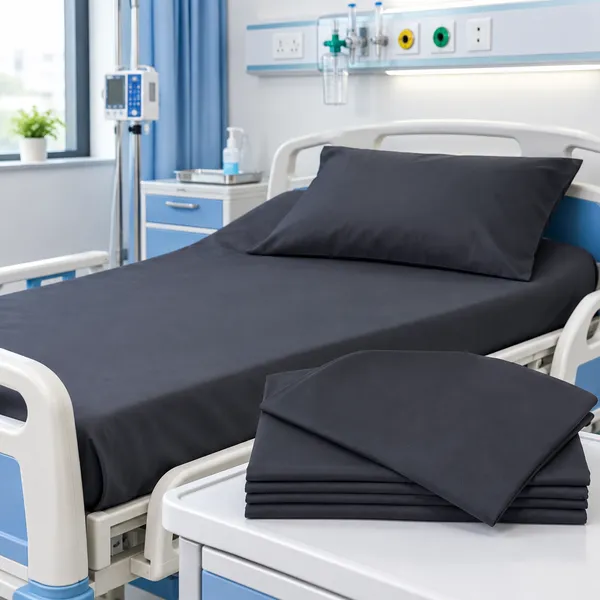 hospital-bedsheet-dark-grey