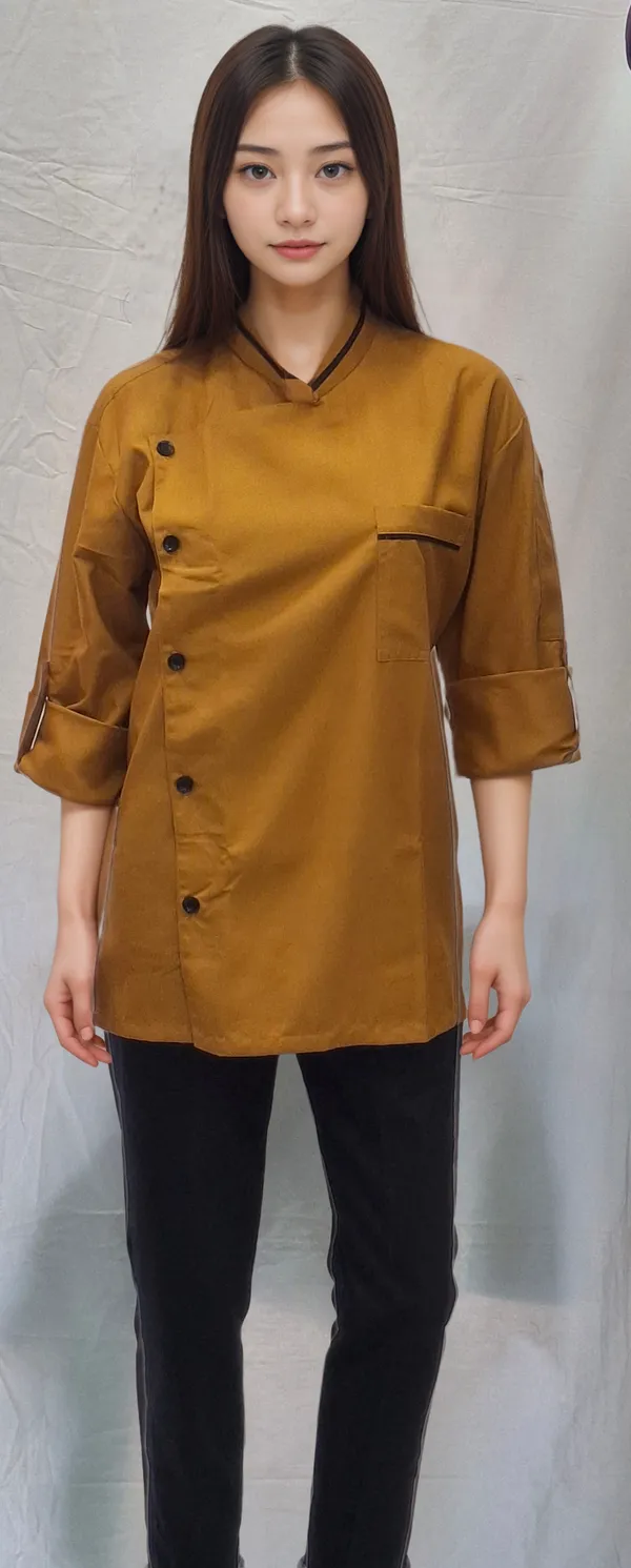 chef-coat-mustard