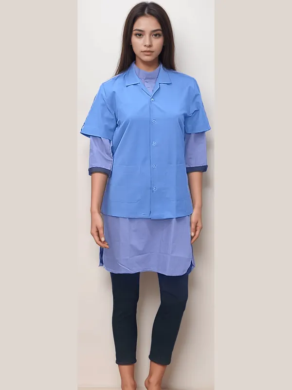 apron-half-sleeves-blue