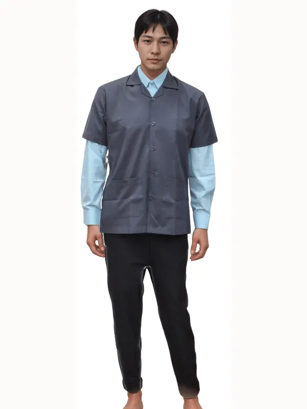 apron-half-sleeves-grey-hickory
