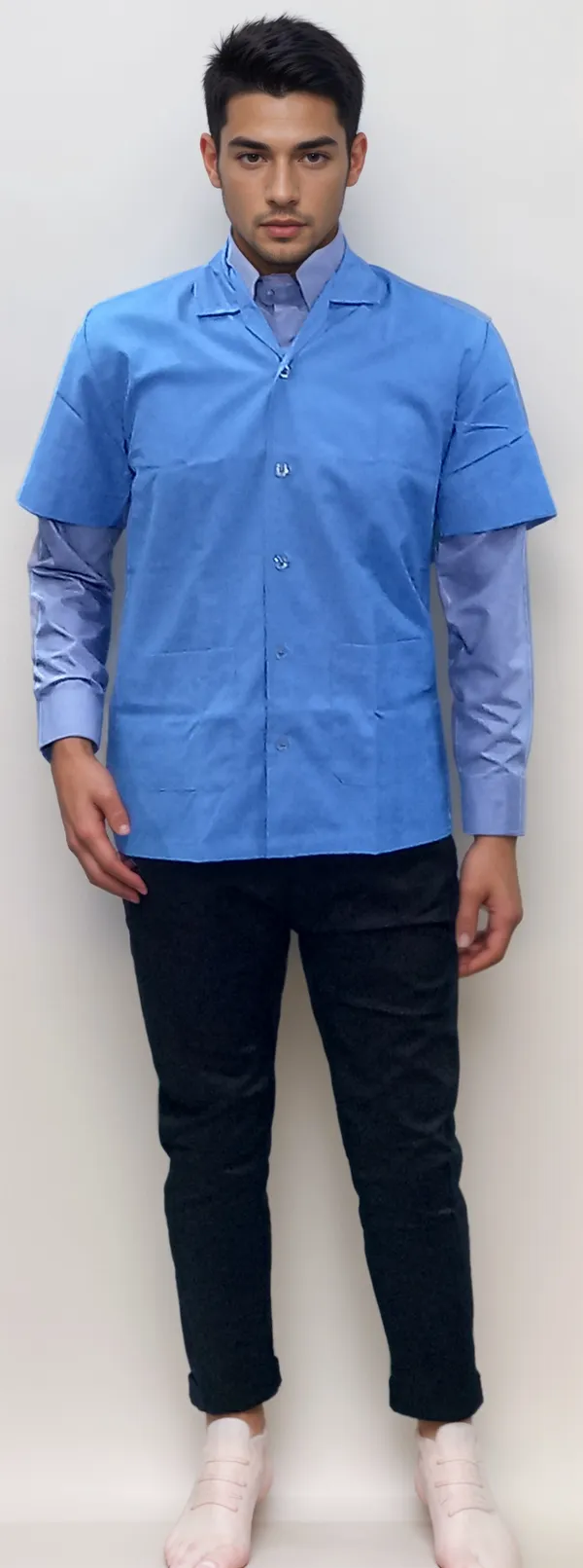 apron-half-sleeves-blue