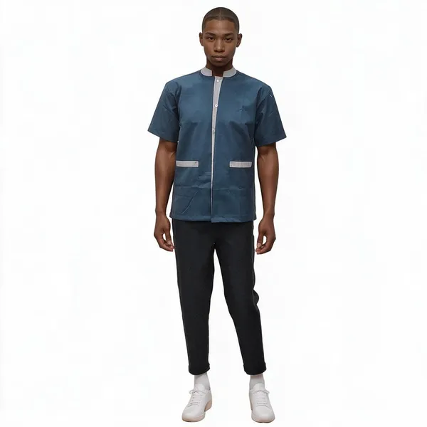 helping-staff-shirt-air-force-blue-with-grey-detailing-hickory