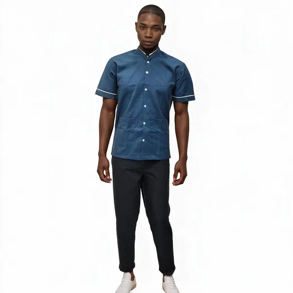helping-staff-shirt-air-force-blue-with-white-piping-hickory