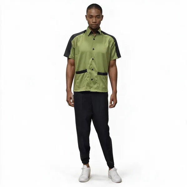 helping-staff-shirt-moss-green-comfortable-and-stylish-support-apparel