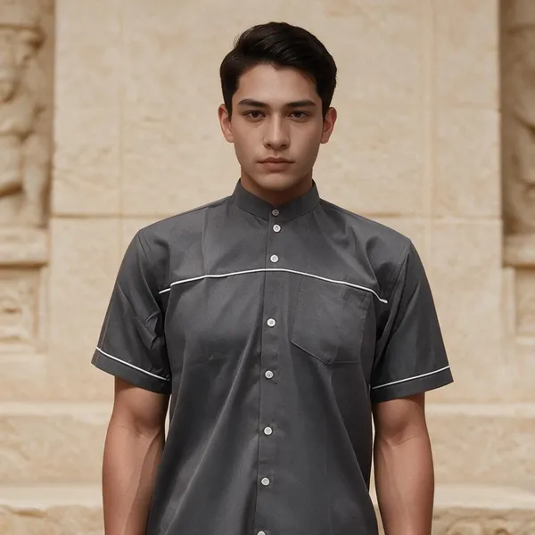 helping-staff-shirt-mountain-mist-with-cream-piping
