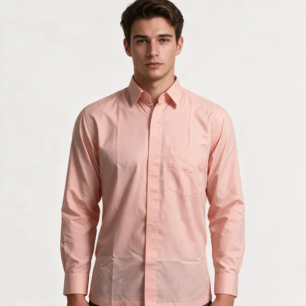 hickory-mens-formal-peach-shirt-elegant-office-event-wear