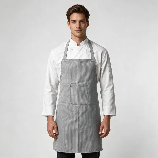 kitchen-apron-black-white-checks