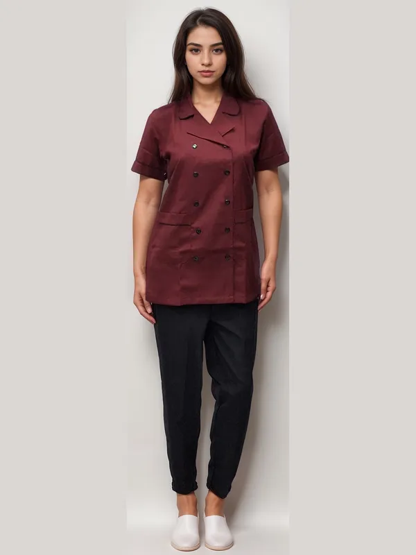 nurse-dress-maroon-black