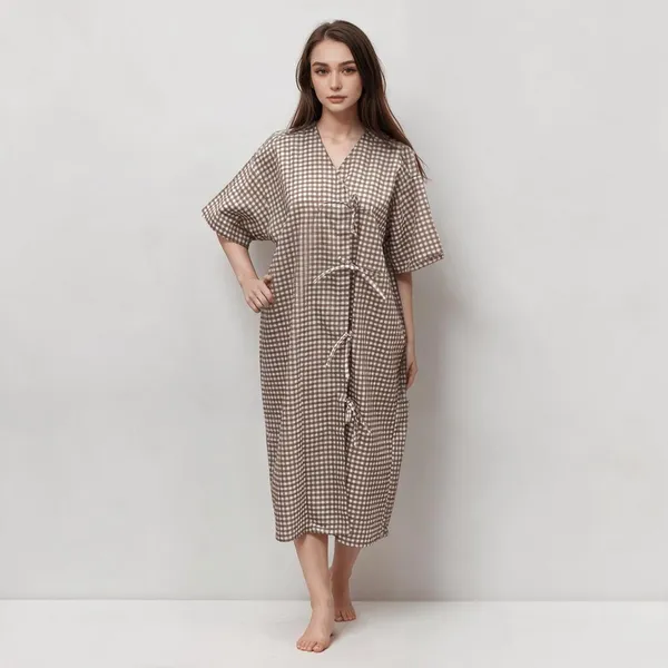 patient-gown-nadi-brown-checks