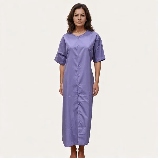 patient-gown-with-front-buttons-lavender-hickory