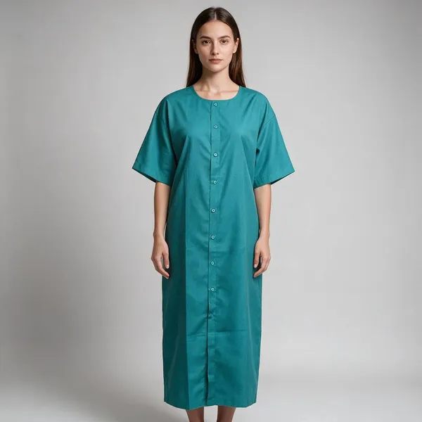 patient-gown-with-front-buttons-sea-green-hickory