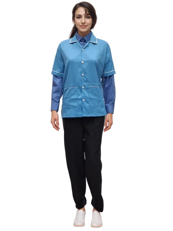 premium-baby-blue-half-sleeve-staff-apron