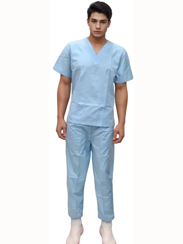 scrub-dress-stylish-and-comfortable-light-blue-scrub-dress-for-healthcare-professionals