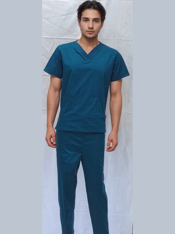 stretchable-scrubs-forest-green-hickory