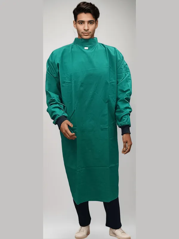 surgeon-gown-green