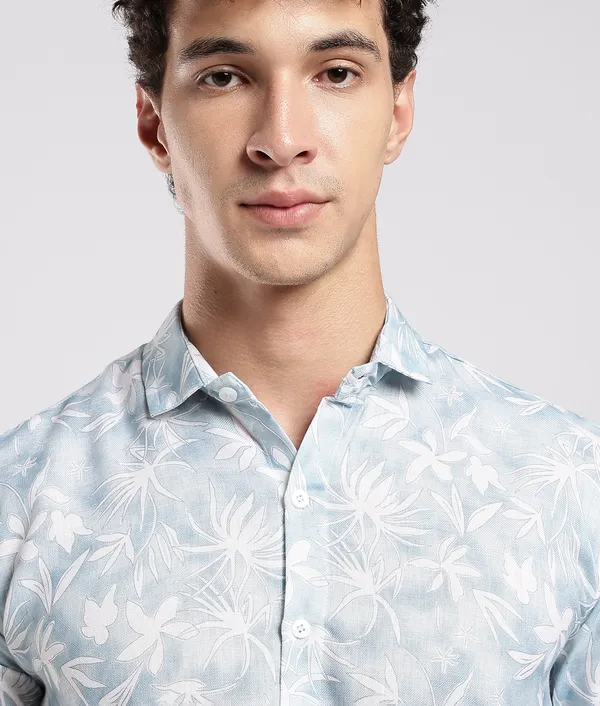 Light_Blue_Pure_Linen_Regular_Fit_Shirt_For_Men