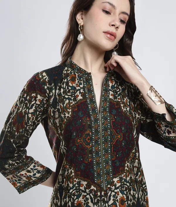 Black_Rayon_Printed_Co-Ord_Set_For_Women
