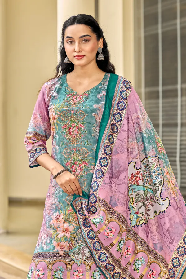 Pink_Muslin_Straight_Kurta_Set_With_Dupatta_For_Women