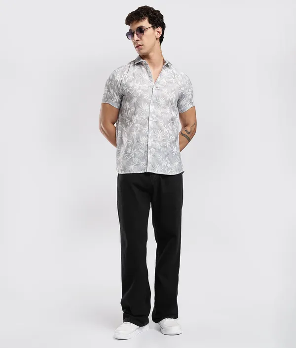 Grey_Pure_Linen_Regular_Fit_Shirt_For_Men