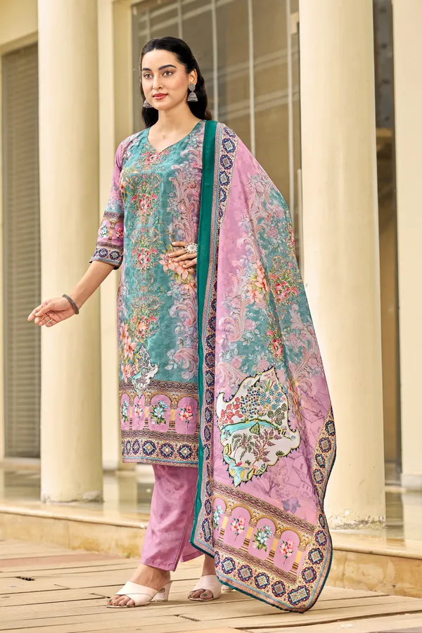 Pink_Muslin_Straight_Kurta_Set_With_Dupatta_For_Women
