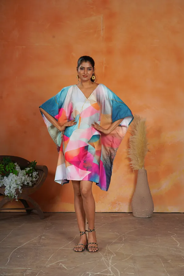 Multicolor_Rayon_Abstract_Print_Kaftan_For_Women