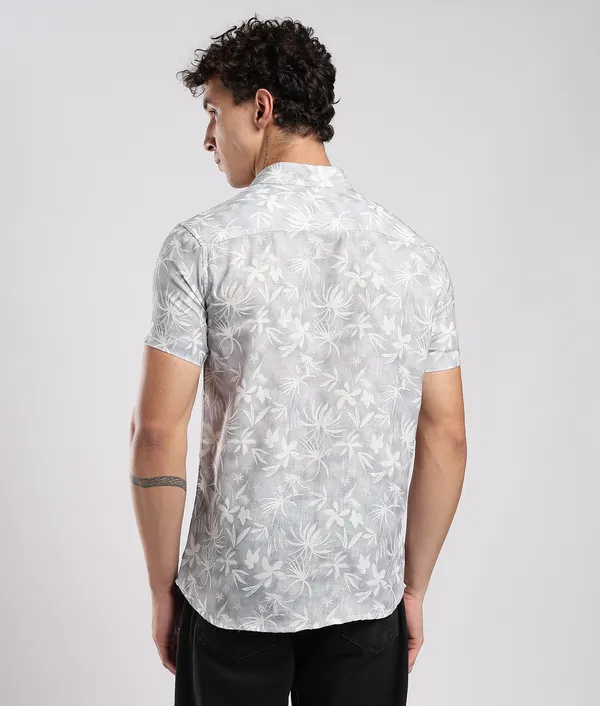 Grey_Pure_Linen_Regular_Fit_Shirt_For_Men