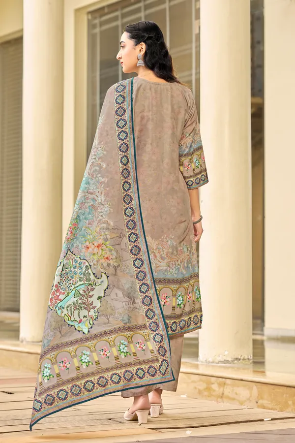 Multicolor_Muslin_Printed_Kurta_Set_For_Women