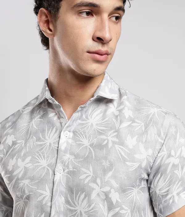 Grey_Pure_Linen_Regular_Fit_Shirt_For_Men