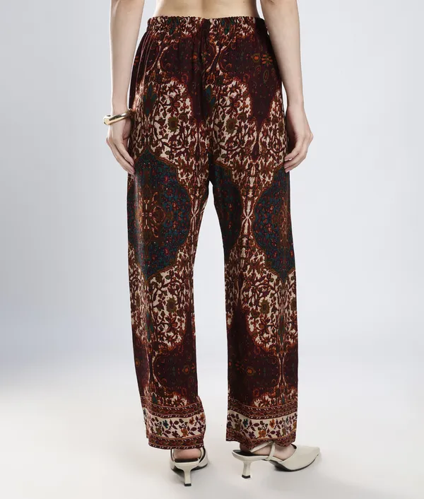 Brown_Rayon_Printed_Co-Ord_Set_For_Women