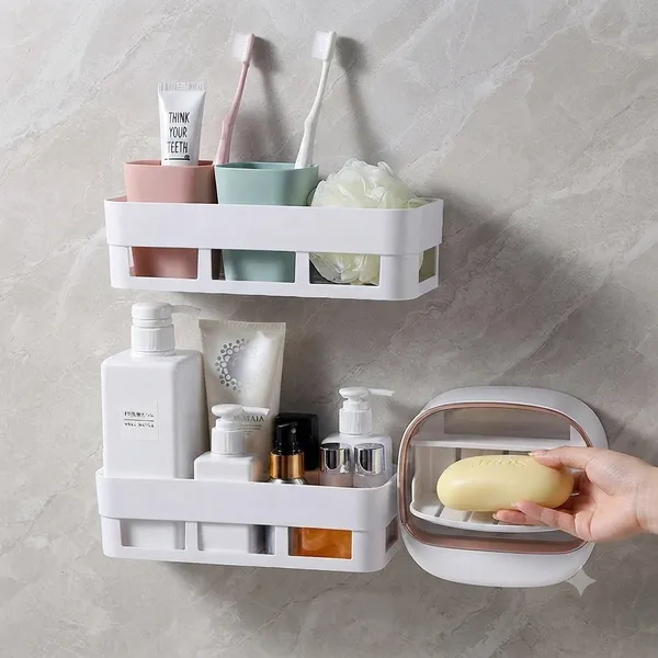 Plastic_Wall-Mounted_Bathroom_Storage_Organizer_Set_Pack_Of_3