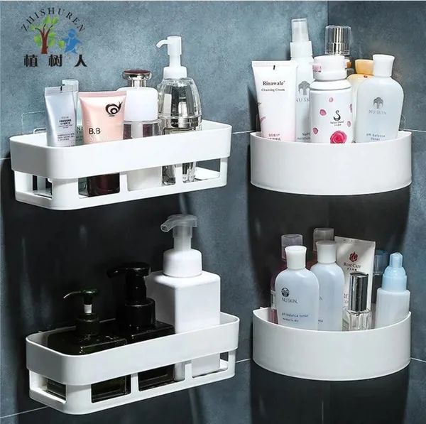 Plastic_Wall_Mounted_Bathroom_Storage_Rack_Pack_Of_4