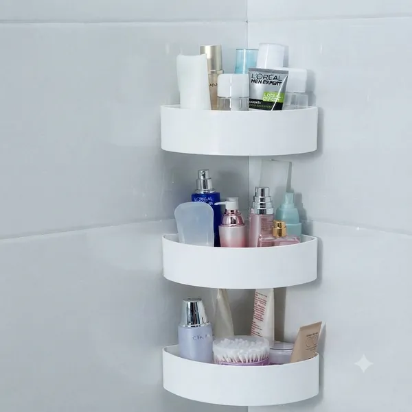 White_Plastic_3-Tier_Corner_Bathroom_Organizer_Pack_Of_3