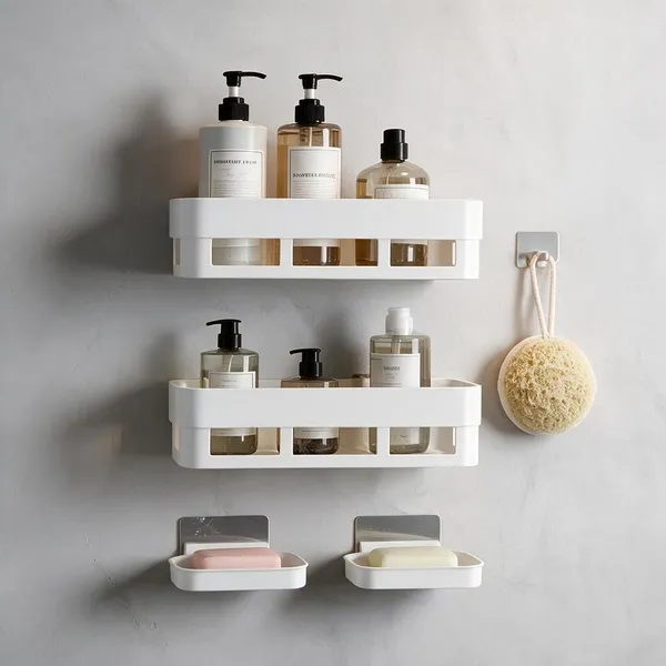 Plastic_Wall_Mounted_Bathroom_Storage_Rack_Pack_Of_6