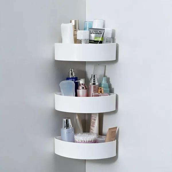 White_Plastic_3-Tier_Corner_Bathroom_Organizer_Pack_Of_3